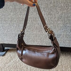 By Far Soho Shoulder Bag Sequoia Brown